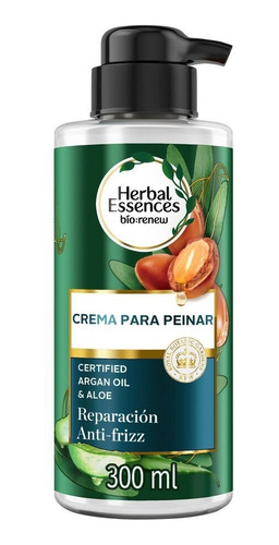 Crema Para Peinar Herbal Essences Argan Bío Renew De 300ml