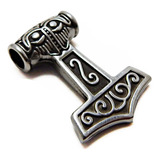 Dije Martillo De Thor Vikingo / Plata 925