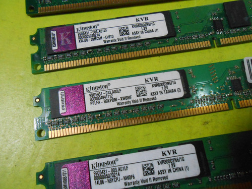 Memoria Kingston Ddr2 1gb - 800mhz - 1.8v Kvr800d2n6/1g