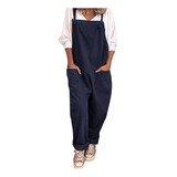 Jumpsuit Loose Dungarees Romper Baggy Plus Size