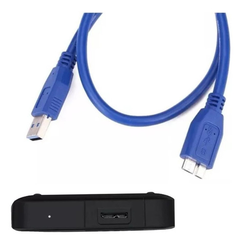 Cable Repuesto Disco Duro Externo Usb 3.0 - 1mt