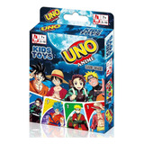 Juego Uno Anime One Piece Demon Slayer Dragon Ball Cartas