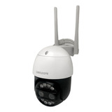 Cámara Seguridad Secucore I790dzw Vigilancia Wifi Exterior Zoom Movimiento 2k Color Blanco