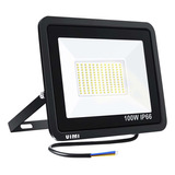 Reflector Led 100w Ultradelgado Exterior Luz Fria O Calida