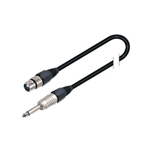 Cable Microfono 5 Mts Xlr Hembra A Plug 1/4 Mepx02 Carve Pro