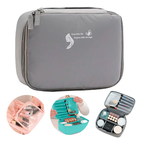 Neceser Bolso Porta Cosmeticos Organizador Maquillaje Viaje