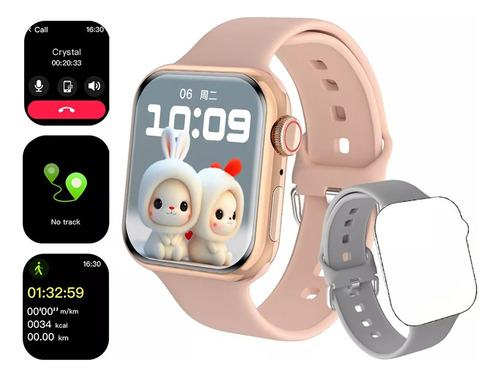 Reloj Inteligente Hombre Y Mujer  Bluetooth Para iPhone 2024