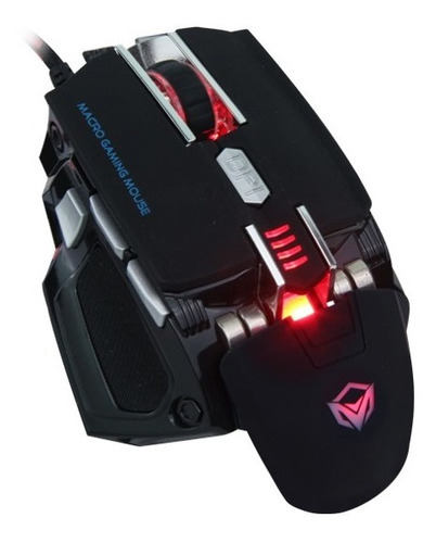 Mouse Gamer Rgb  Meetion M975 Programable Led 7 Botones