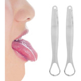 Limpiador De Lengua De Acero Inoxidable Para La Salud Bucal