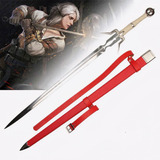 Espada Ciri Rpg The Witcher 3 Lançamento Game Aço Inox