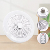 Ventilador De Techo Led Moderno Ajustable Con Luz