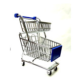  Adorno Carrito Supermercado Changuito Coleccion Metal 11cm