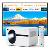 Proyector Con Wifi Y Bluetooth, Cooleeve Native 1080p L Proy