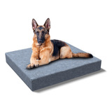 Cama Deluxe De Memory Foam C/funda Lavable P/perro Grande 