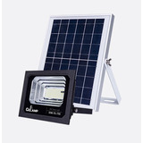 Reflector Lampara Led 50w Con Panel Solar Exterior+ Control 