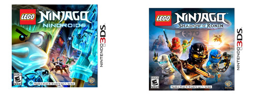 Combo Lego Ninjago Nindroids +  Shadow Of Ronin Nintendo 3ds