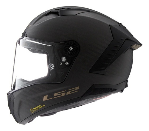 Casco Moto Ls2 805 Thunder Negro Carbono Con Pinlock Avant