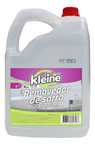 Limpiador De Juntas Removedor Sarro Removedor Sarro X4000ml