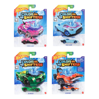 Carro De Juguete Hot Wheels Color Shifters Escala 1:64 Con C