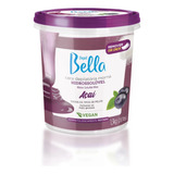 Cera Depilatória Hidrossolúvel Açaí Vegan Depil Bella 1,3kg