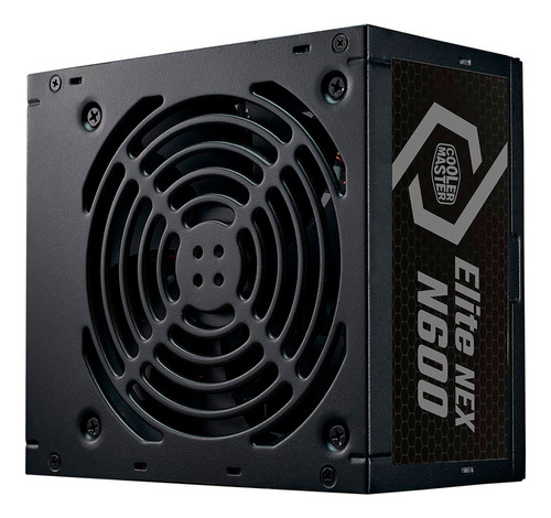 Fonte Cooler Master 600w Elite Nex Cor Preto 110v/220v