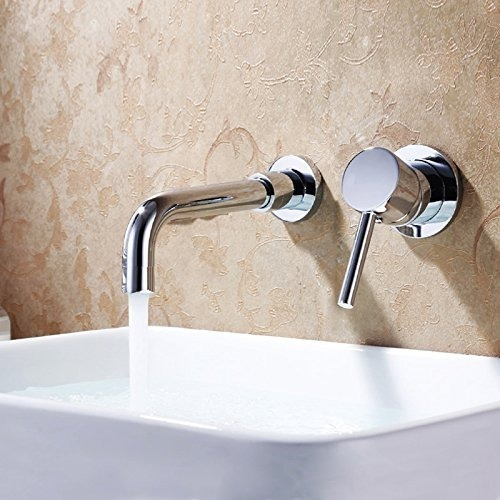 Jinyuze Moderna H & C Sola Manija Baño Grifo Del Fregadero 2