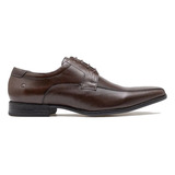 Sapato Blucher Plain Toe Democrata Metropolitan Metropolitan Prime 244101 De  Couro Café Design Liso 40 Br Para Adultos - Masculino