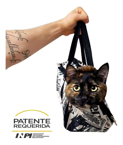 Bolsa De Contenção Gato Cachorro Imobiliza Animais Pet