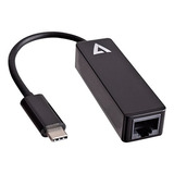 Adaptador Usb-c Ethernet Gigabit V7ucrj45-blk-1n