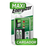 Cargador De Pilas Energizer Maxi + 2 Pilas Aa Recargables