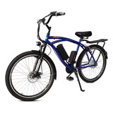 Bicicleta Elétrica Moskito Motor 350w Bateria Lítio Aro 26