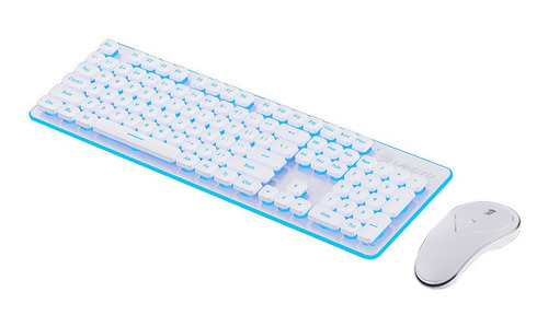 Juego De Teclado Y Mouse Inalámbricos Silenciosos