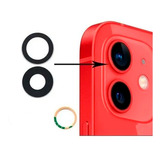 Kit 2 Lente Reposição Vidro Câmera Traseira Para iPhone 12