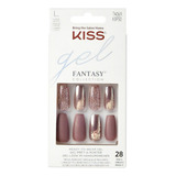 Manicure Kiss - Set De Uñas Glue On - Copper