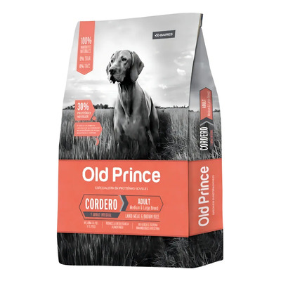 Old Prince proteínas noveles 3kg Raza mediana perro adulto sabor cordero y arroz integral en bolsa 3kg | MercadoLibre
