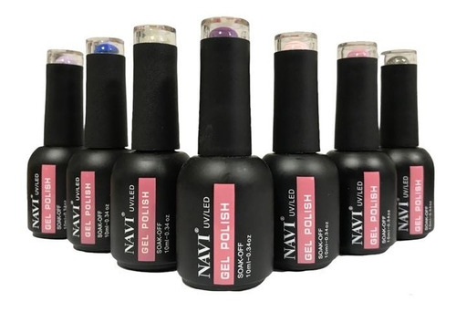 Kit De 6 Un. Semipermanentes  Base Top Coat  Primer Insumos