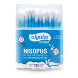 Hisopos Flexibles Descartables Control Tubo Algabo X125 Uni