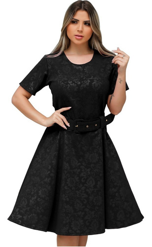 Vestido Feminino Moda Evangelica Plus Size Atacado Kit 5 Un.