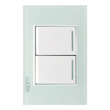 Lucek Pla 2 Int Senc De 1.5 Mod Cristal Cristal Blanco