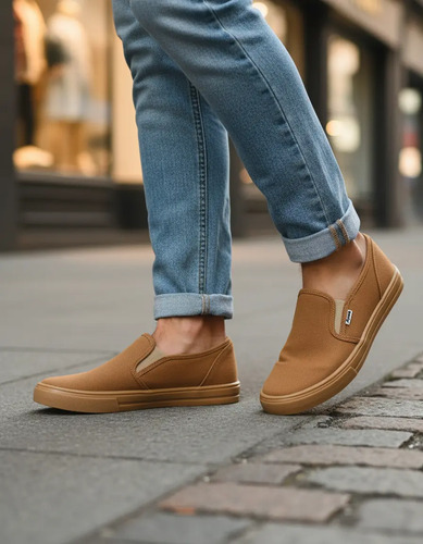 Tenis Negros - Slip On - Unisex - Sin Agujetas, Envio Full