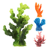 Plantas Artificiales, Miniflor De Coral, 4 Unidades
