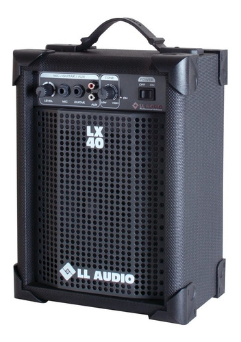 Caixa Amplificada Ll Lx 40 Cubo Guitarra Violão Mic Som Tv