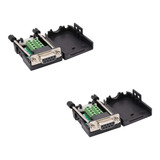 2 Conector Db9 Hembra Plc Arduino Rs232 Rs485