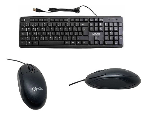 Combo Teclado Mouse Usb 2.0 Pc Notebook 800dpi 