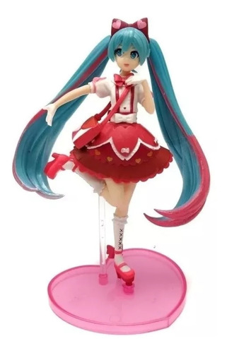 Hatsune Miku Muñeca Base De Corazón  En Bolsa 