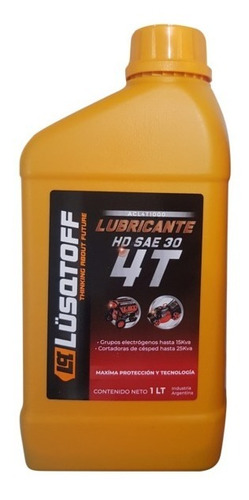 Aceite Lubricante Lusqtoff Motor 4 Tiempos 1lt Acl4t1000 Bg