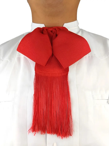 Corbatin Charro Moño Color Rojo De Artisela