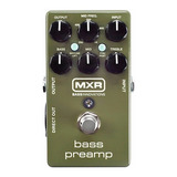 Mxr M81 Bass Preamp Pedal Efecto Para Bajo