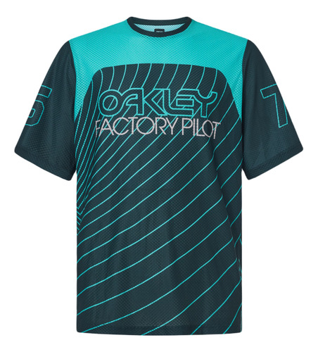 Camiseta / Playera Oakley Seeker `75 Ss Jersey Hunter Green 