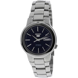 Reloj Seiko Para Hombre Snka05k 5 Tablero Color Azul En